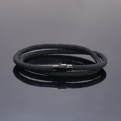 Magnetic Clasp Valentine's Day Gift Bracelet Couples Lucky Year of the Snake Red Thread Safety Magnetic Accessory Necklace