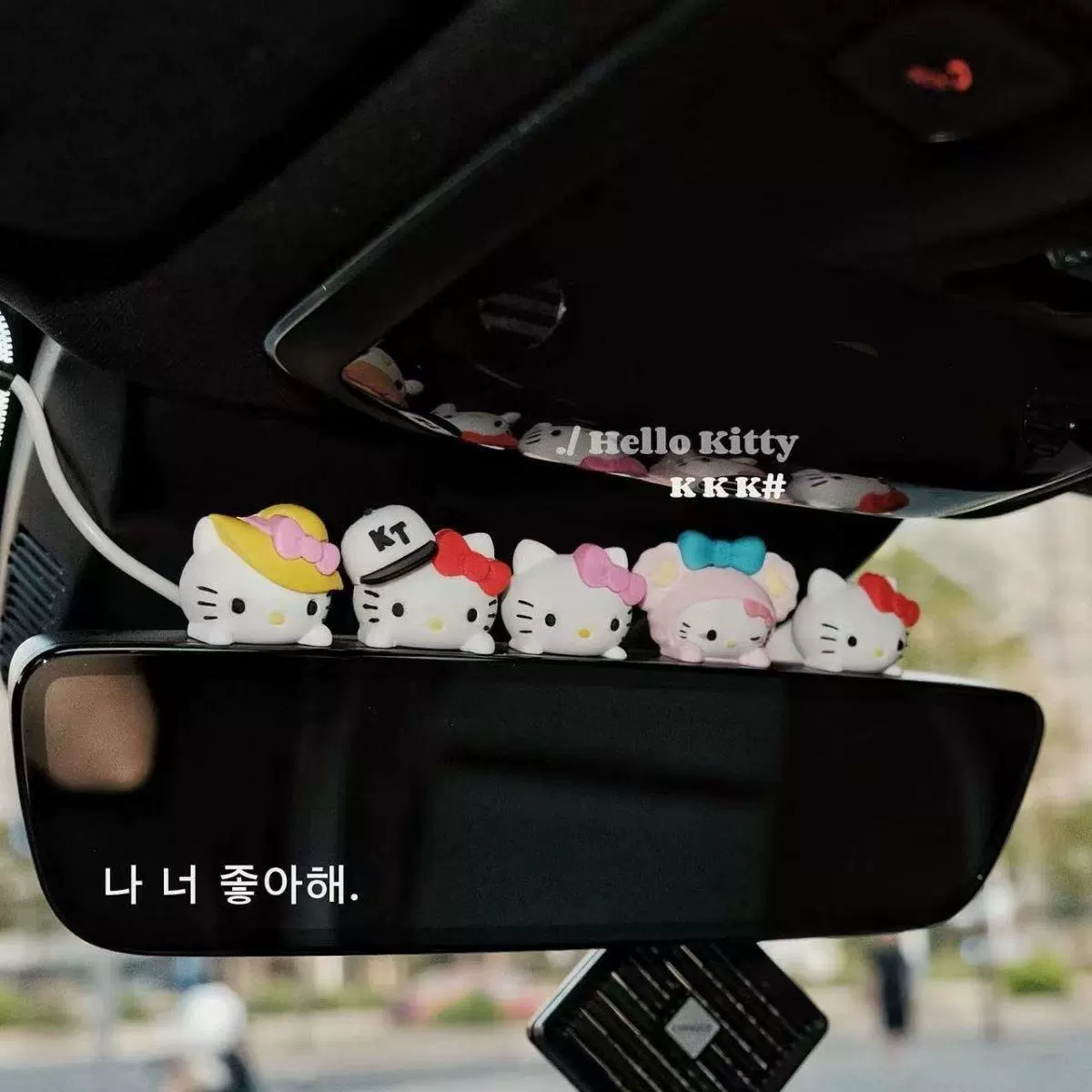 Мультяшный hittyKT куклы ПВХ мягкий клей аксессуары для мобильного телефона чехол для хранения коробки для автомобильного дисплея патч декоративные украшения