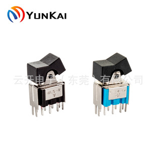 RLS-212-A2T Two-speed/Three-speed Self-locking/reseT Rocker SwiTch wiTh BrAckeT Rocker BuTTon SwiTch