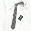 Dark gray grid A3913 145*6cm