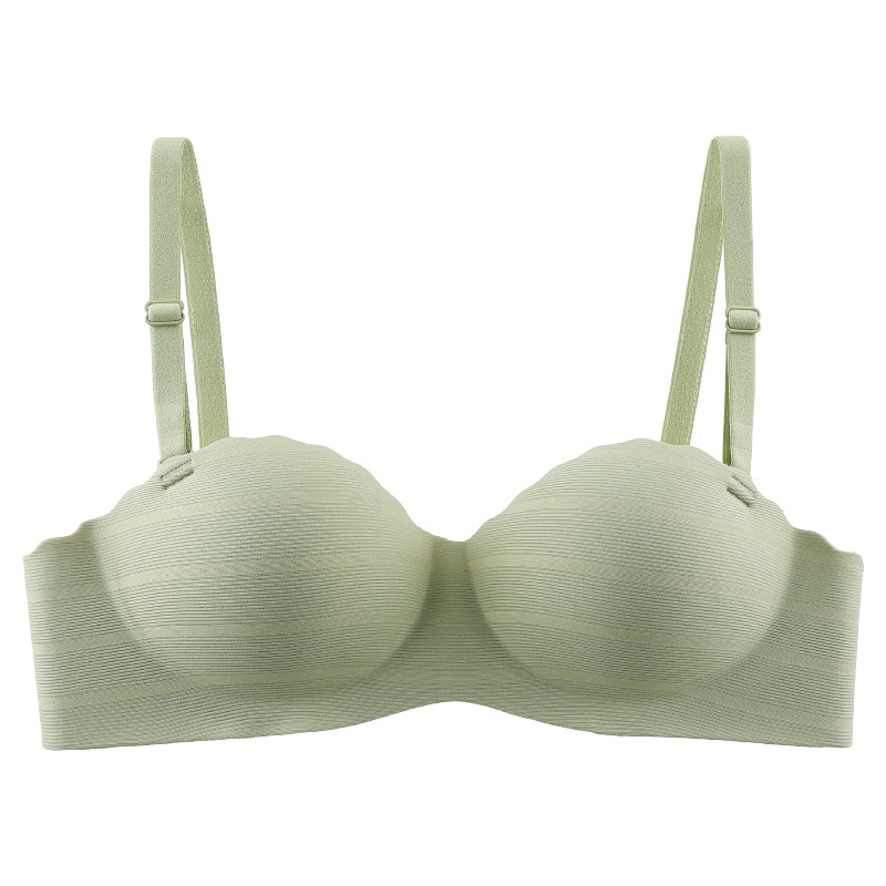 Ventas directas de fábrica comercio electrónico transfronterizo Sudeste de Asia Vietnam Tailandia damas burbujas encaje pecho pequeño recogido sujetador Tovin