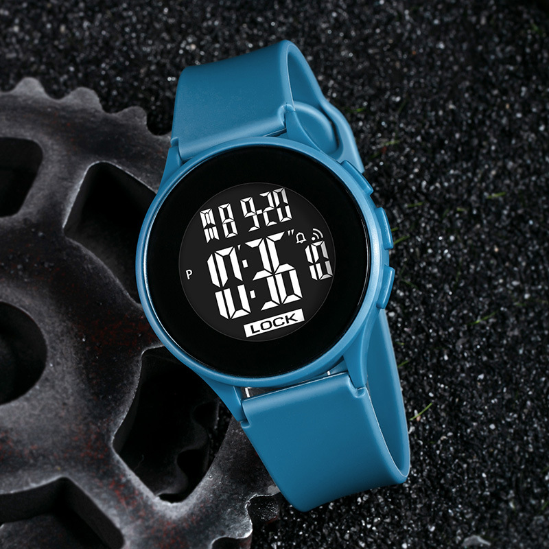 Hombres y niñas estudiantes al aire libre cronógrafo reloj electrónico alarma multifuncional moda nocturna relojes electrónicos fabricantes al por mayor
