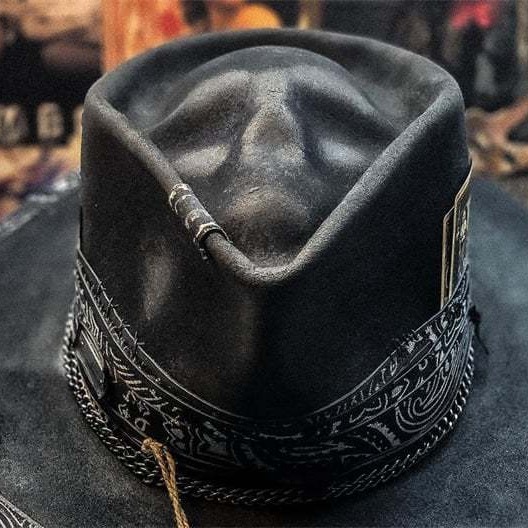 Harvester of Sorrow Skull Hat Image 4