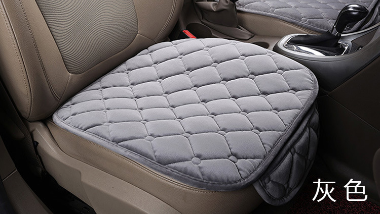 Plush cushion winter warm non-slip car cushion factory outlet