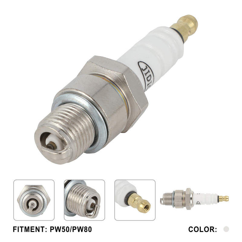 Suitable for PW50 PW80 motorcycle high quality spark plug spark plugs modified accessories Suitable for PW50 PW80 motorcycle high quality spark plug spark plugs modified accessories