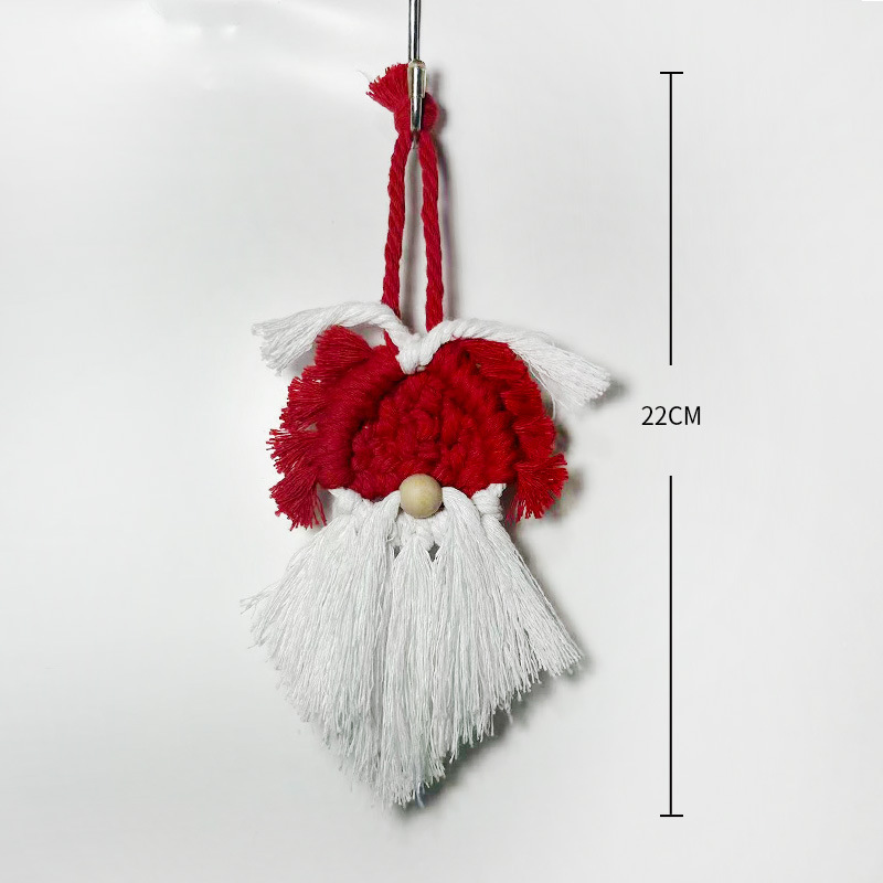 2024 christmas decorations christmas ornaments christmas decorations in stock wholesale bohemian cotton rope hand
