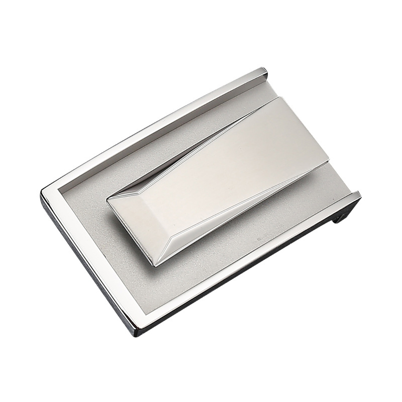 3,5/3,8 hebilla de cinturón de acero inoxidable hebilla sin dientes tipo prensa para hombre hebilla de cinturón de alta calidad hebilla de cinturón de material de sensación venta directa