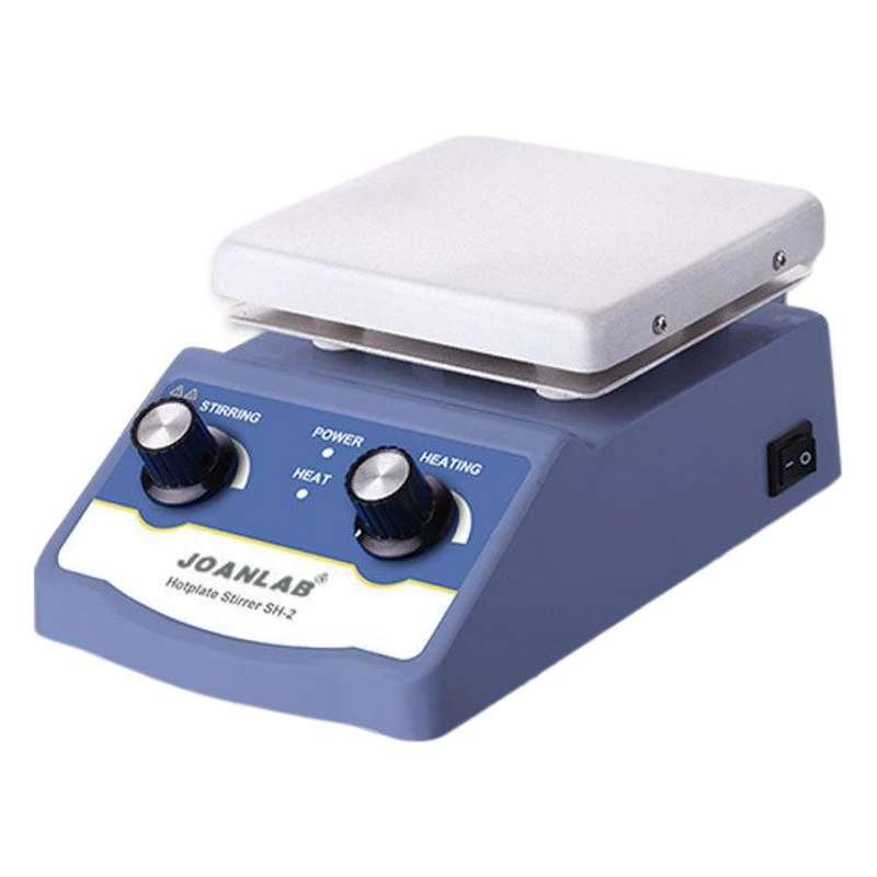 Лабораторная магнитная мешалка JOANLAB HS-12 постоянный температурный нагрев с цифровым дисплеем электромагнитный смеситель небольшой перемешивающий стол