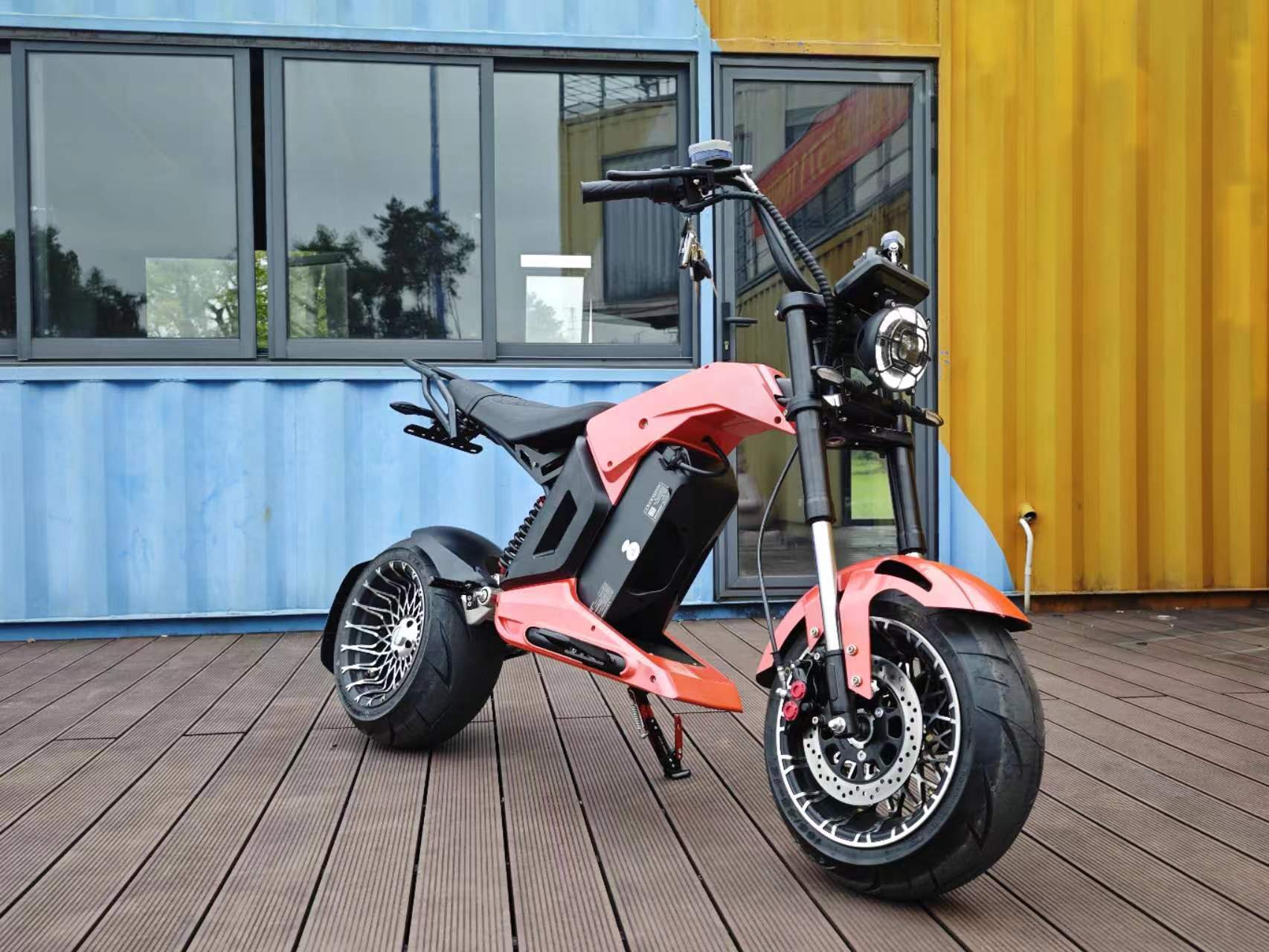 Eec, Dot Harley Electric Scooter Adult Mobility Scooter Overseas Delivery Two-Wheeled Motorcycle Hm-8 Electric Scooter Battery Vehicle