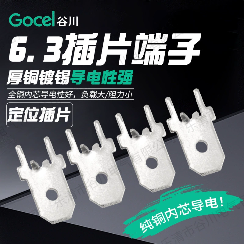 Tanimoto DJ6111-6.3 6.3 позиционирующая вставка 250, автомобильная вставка с защитой от падения, клеммная колодка.