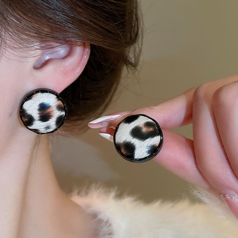 Pendientes de suministro de mercado nocturno de agujas de plata Pendientes de moda coreana en vivo Pendientes de estilo caliente Pendientes de lujo ligero Mujeres de alta gama