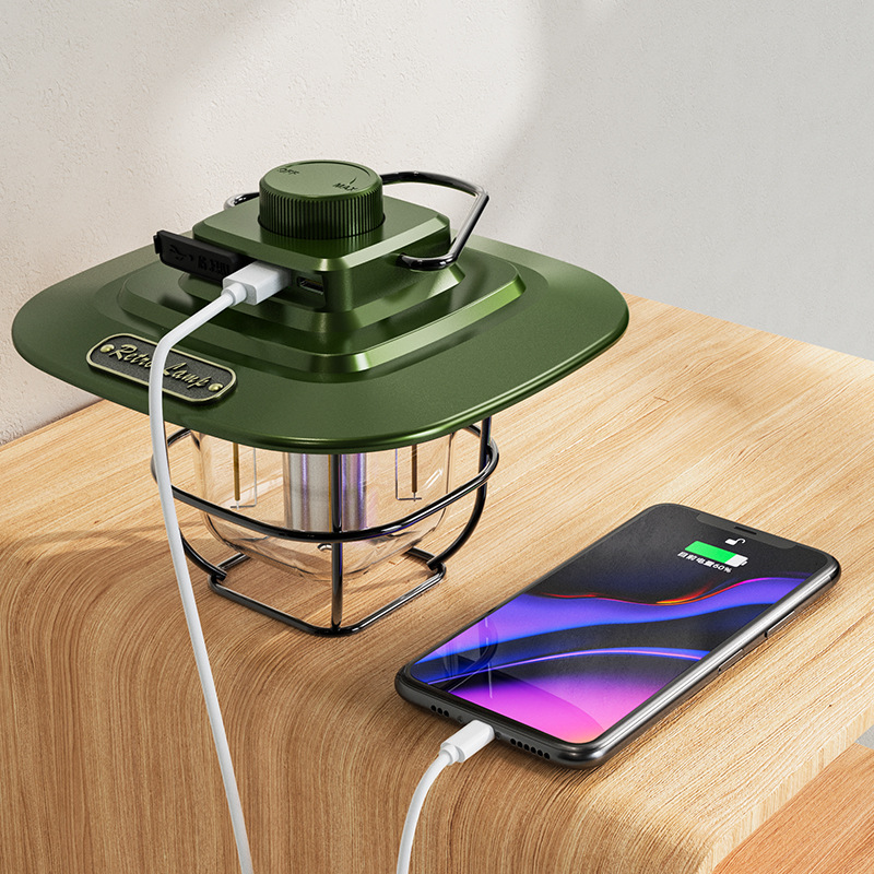 Nueva Luz de camping al aire libre multi-funcional impermeable LED resaltar larga resistencia portátil luz de emergencia