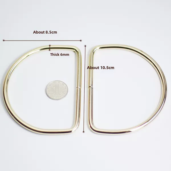 Handmade DIY fabric ring D-shaped hardware luggage accessories handle carrying all-match hand-held bag handle 51 accessories