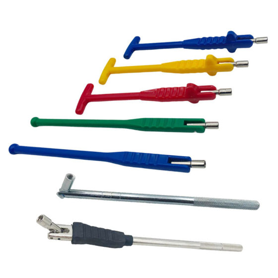 Tire repair tool Valve installation tool valve core wrench nylon valve puller