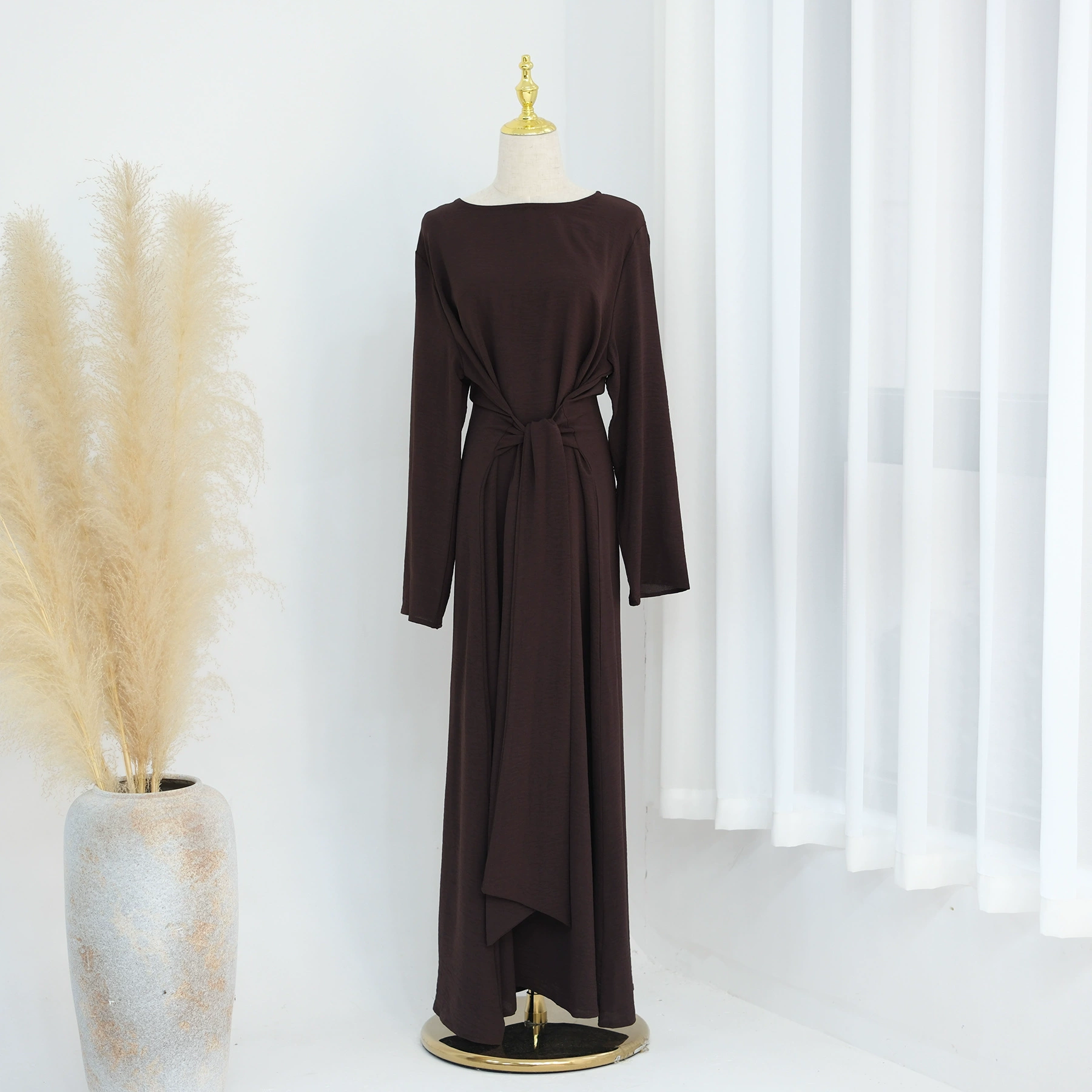 Loriya 2024 AliExpress Dubai Ближний Восток Турция Dubai стильная приличествующая одежда abayaLR822