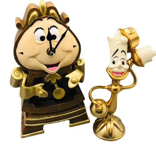 Beauty and the Beast Candlestick Lumia Candlestick Ornament Clock Table Clock Ornament Table Lamp Cosworth Pendulum Clock Decoration