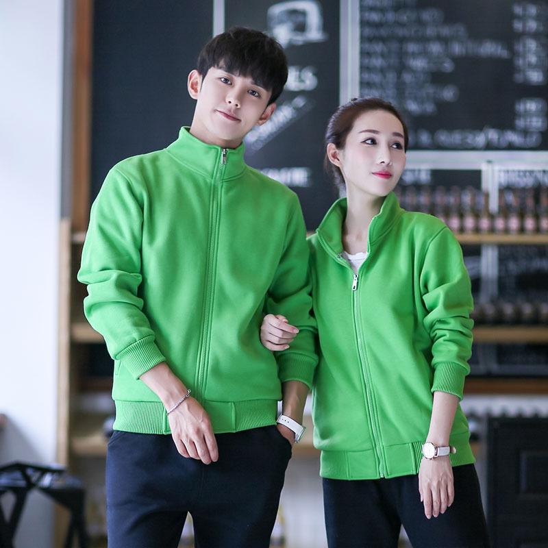 卫衣外套超市绣工作服装印苏宁易购定秋冬广告衫制男女logo生鲜棉