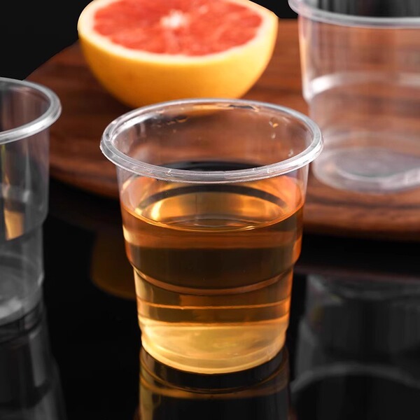 disposable plastic tea cup for commercial use for home use