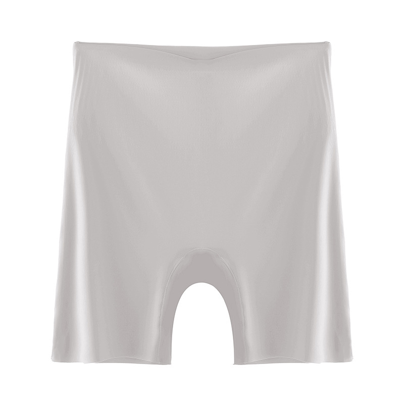 Plus tamaño sin costuras de seda de hielo pierna plana vientre que forma los pantalones ropa interior de las mujeres de cintura alta postparto fuerte cintura de plástico que forma los pantalones entrega de una sola pieza de las mujeres