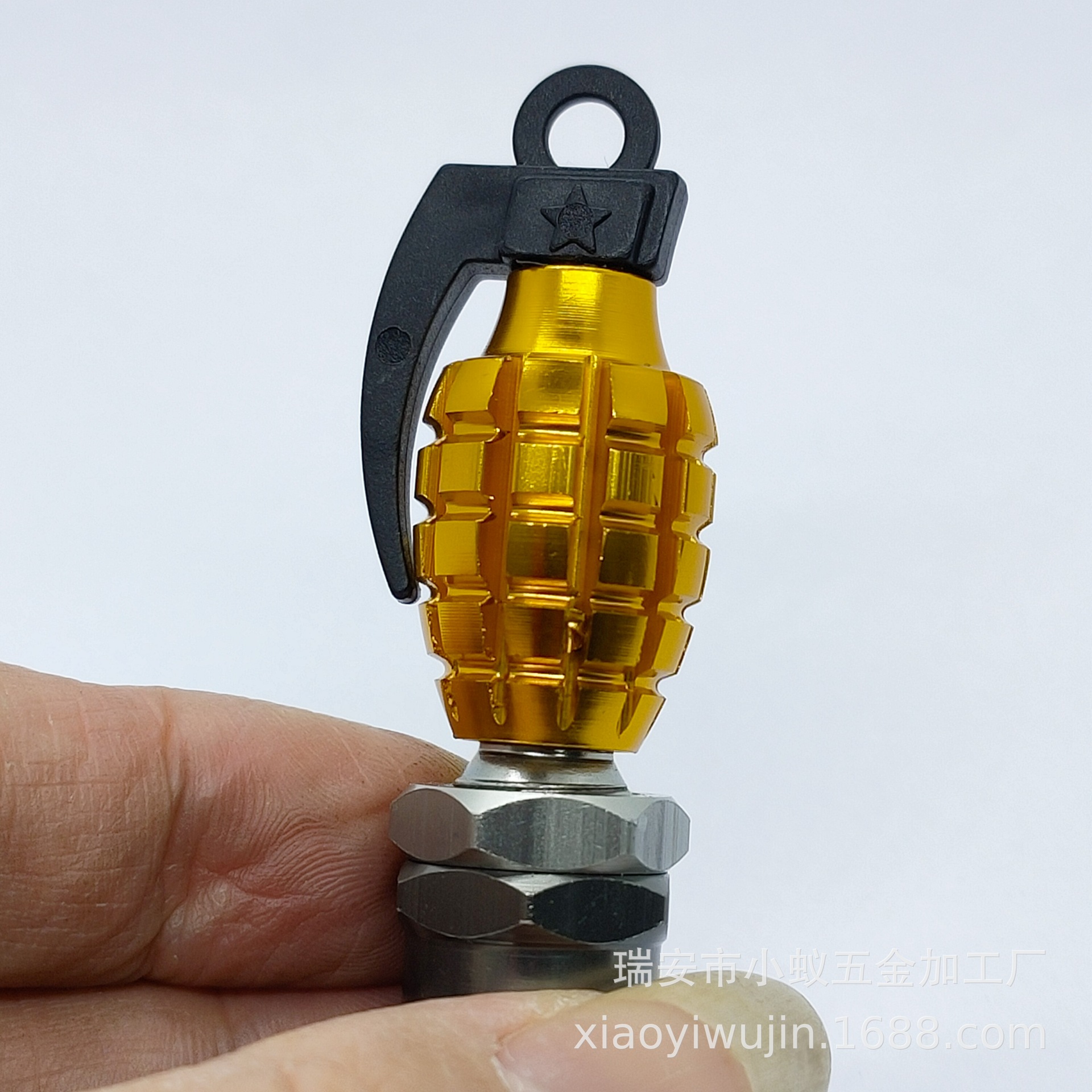 大手雷气门嘴帽