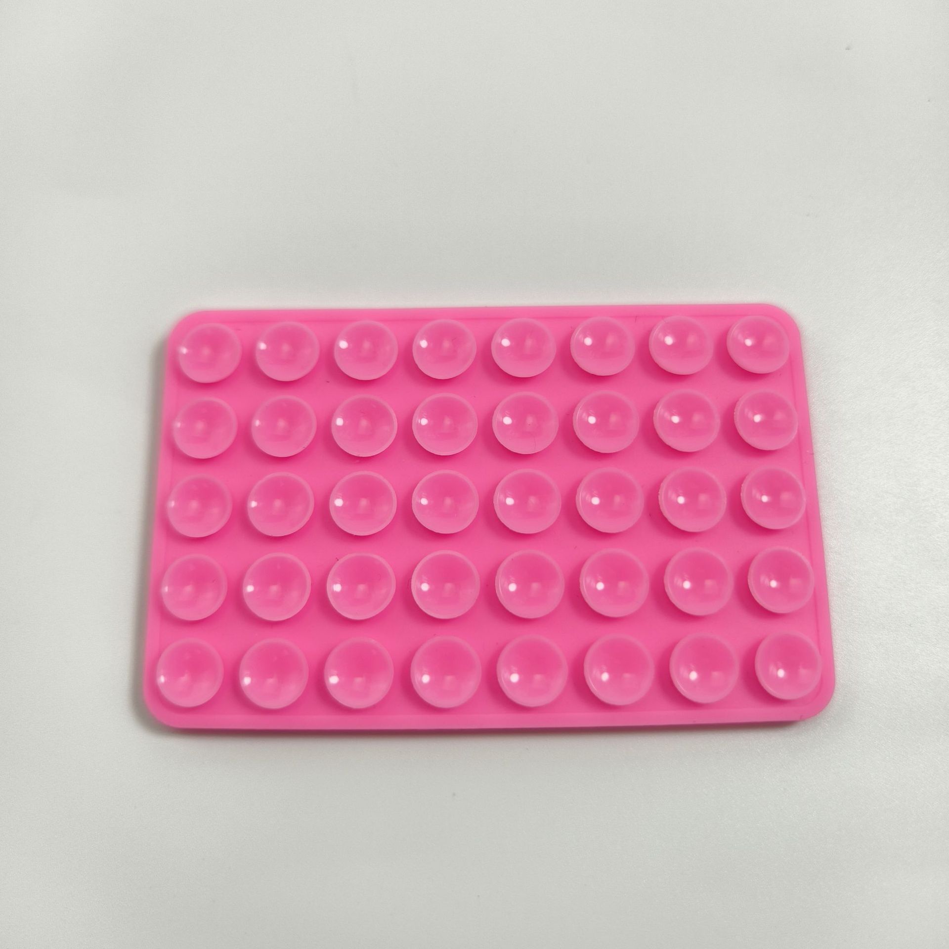 Suministro directo de fábrica de ventosa de silicona ventosa de teléfono móvil ventosa cuadrada ventosa de 24 granos ventosa de soporte para teléfono móvil ventosa de silicona de doble cara