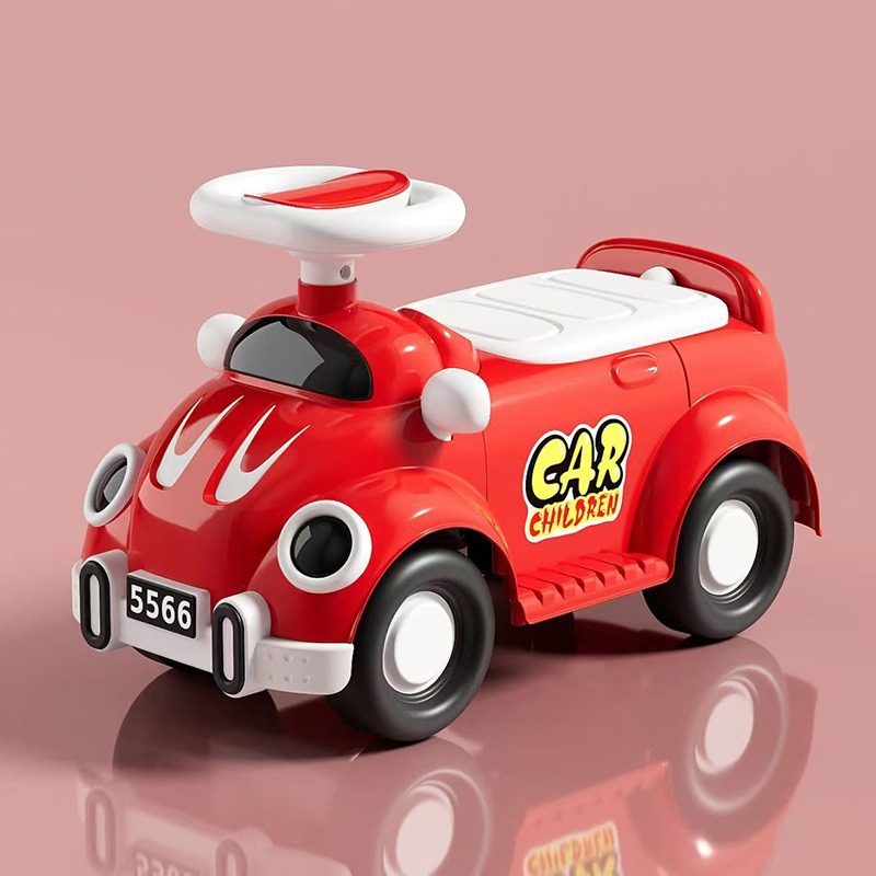 New Kidsren's Scooter, Four-Wheel Balance Sliding Without Rollover, Baby Scooter for Boys and Girls 1-3 Years Old