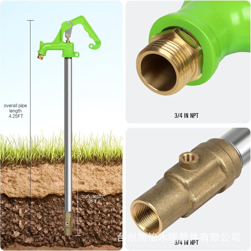Outdoor Courtyard Fire Hydrant, American-Style Frost-Proof Faucet, Lawn Faucet, Rv Camp Faucet, Ranch Faucet Outdoor Courtyard Fire Hydrant, American-Style Frost-Proof Faucet, Lawn Faucet, Rv Camp Faucet, Ranch Faucet