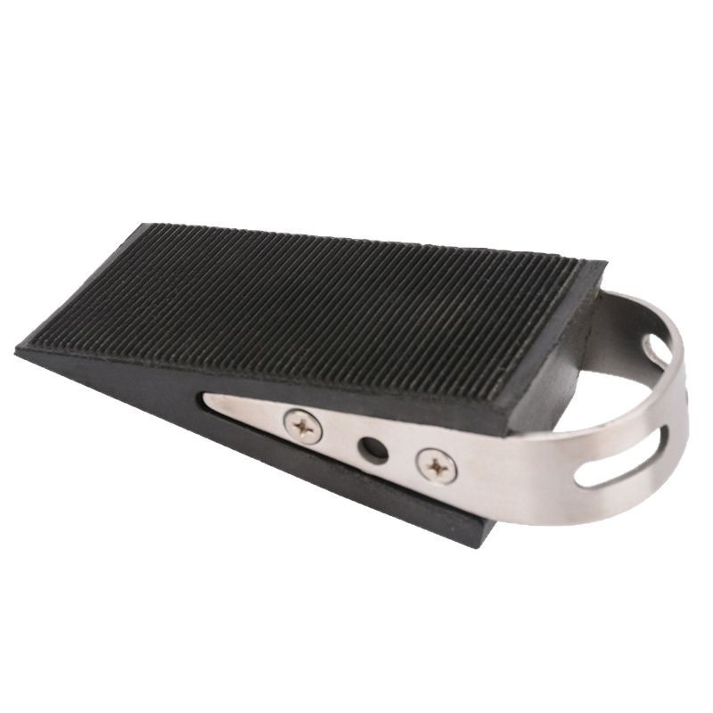 Parada de puerta móvil de goma parada de puerta anticolisión parada de puerta de perforación del dormitorio del hotel parada de puerta de amortiguación silenciosa accesorios de parada de puerta