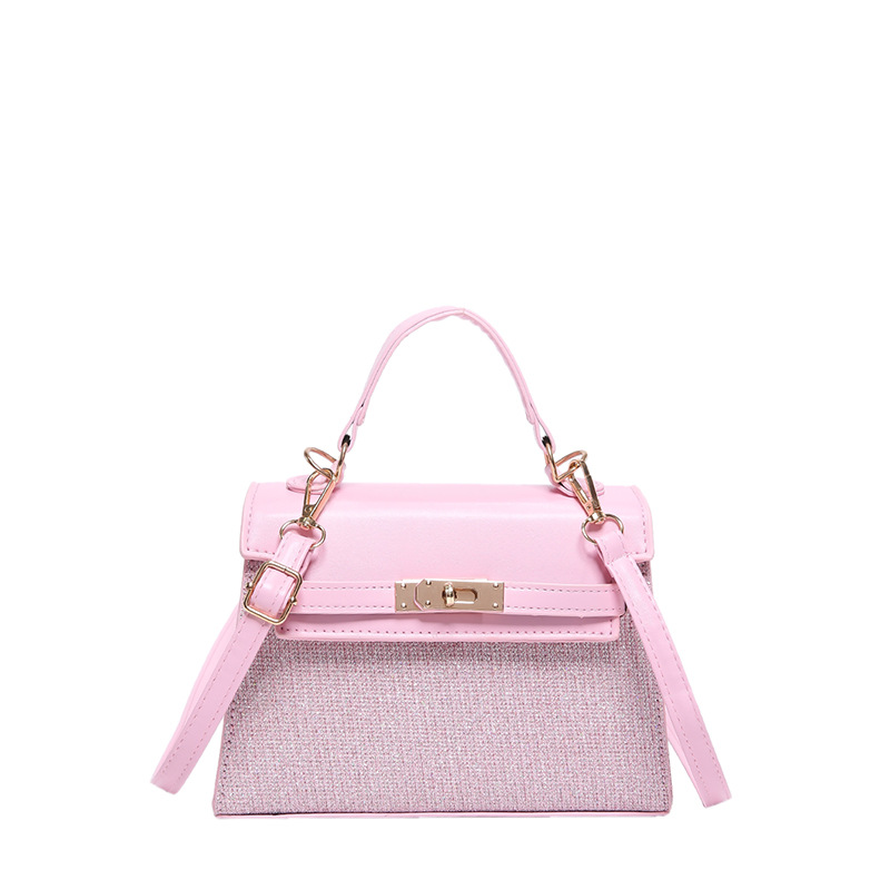 Bolso de textura popular retro 2024 verano nueva moda moda bolsa de hombro casual empalmado bolso de mochila