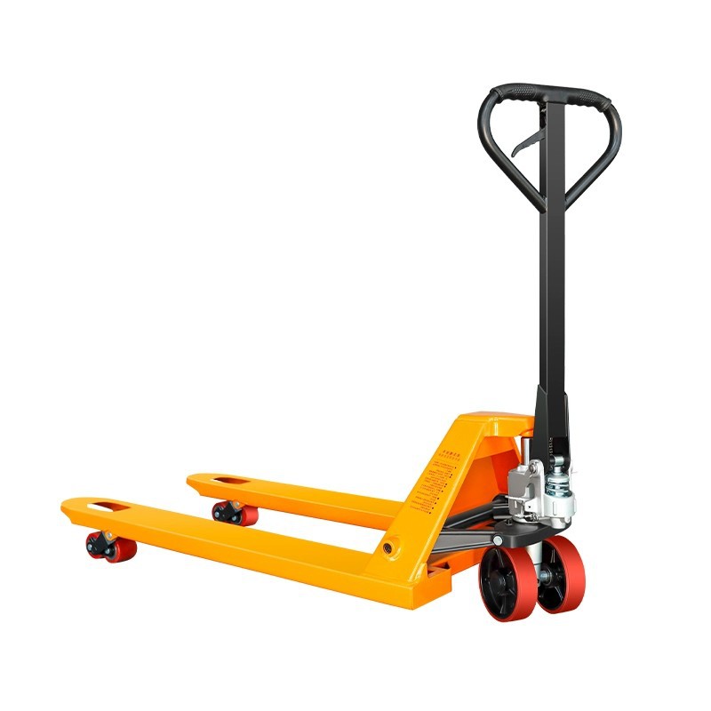 carretilla elevadora manual 2 toneladas 3 toneladas 5 toneladas 550 / 685 camión de transporte hidráulico de buey pallet logístico carretilla elevadora hidráulica manual