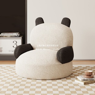 Trendy Cartoon Children's Sofa for Living Room, Bedroom Home Furniture, Cute Baby Recliner, Single Seat Stool, Learning to Sit Latex