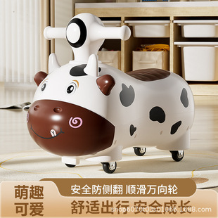 Children's Peanut Car 1-3 Years Old Baby Scooter Universal Wheel Anti-Rollover Baby Toy Balance Car Dropshipping