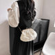 Summer Pearl Handheld Chain Crossbody Bag Retro National Style Cheongsam Bag with Clip Buckle Shell Bag New Women's Bag