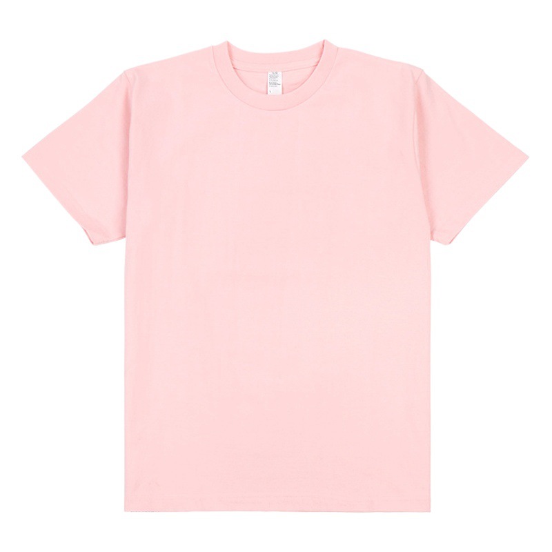 250 グラム日本ヘビーウェイト白無地綿半袖男性と女性の Tシャツカップル着用メンズ Tシャツ底シャツ卸売