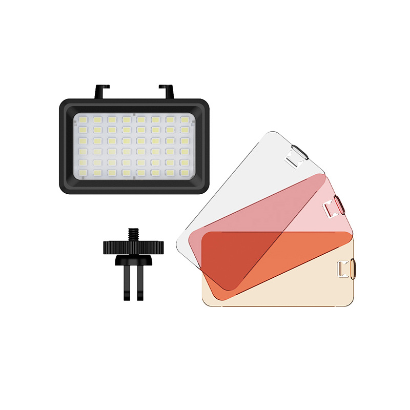 Luz de relleno para vídeo submarino Sea Frog, luz de fotografía adecuada para cámara de acción Gopro DJI Action5, resistente al agua hasta 40 metros