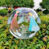 Internet celebrity printing transparent wave ball double -sided printed wave ball wedding festival party supplies