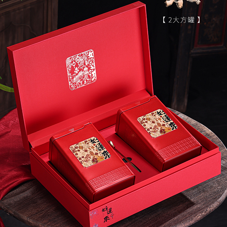 高档茶叶包装盒空礼盒古树红茶大红袍凤凰单丛英红九号小种空盒子