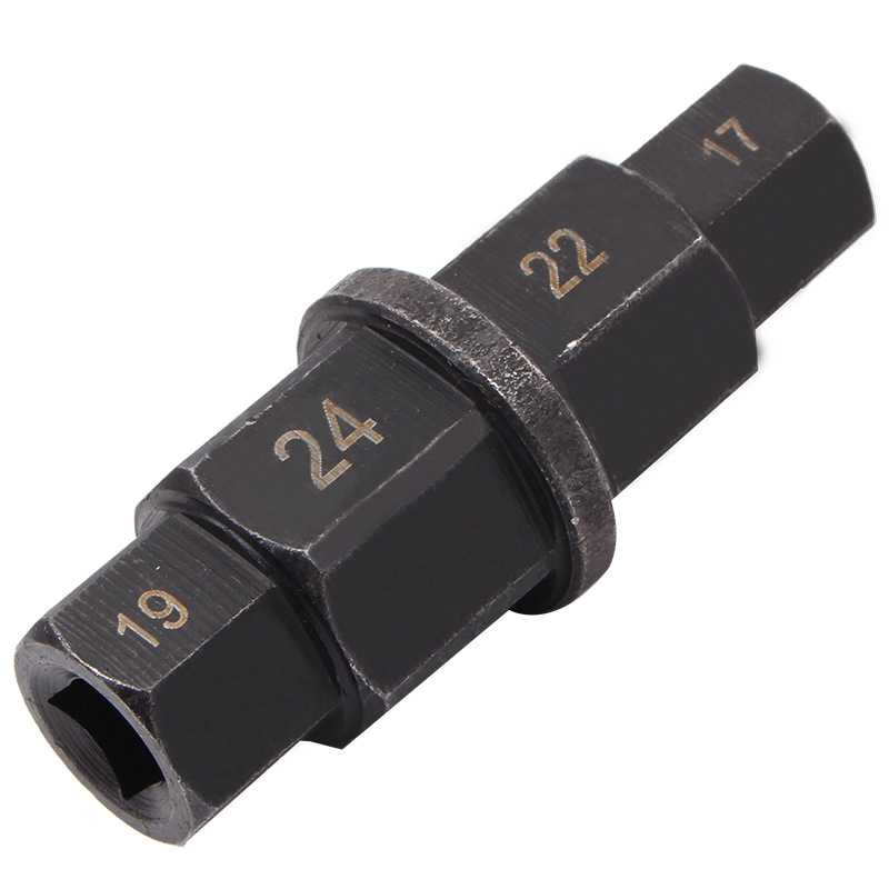 适用摩托车前轮主轴拆卸扳手轮胎六角套筒雅马哈铃木本田川崎工具