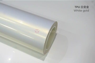 Automotive Film | Film Full Car Wrap Factory - 15215m-5-years-warranty-tpu-white-to-gold-water-sticker