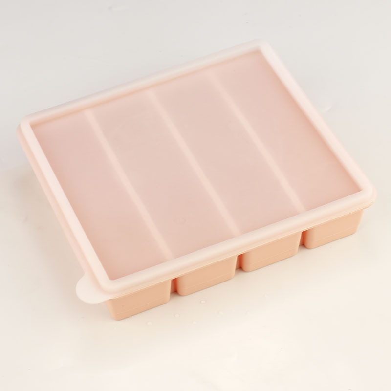 Molde de cubitos de hielo de silicona grande, fácil desmolde