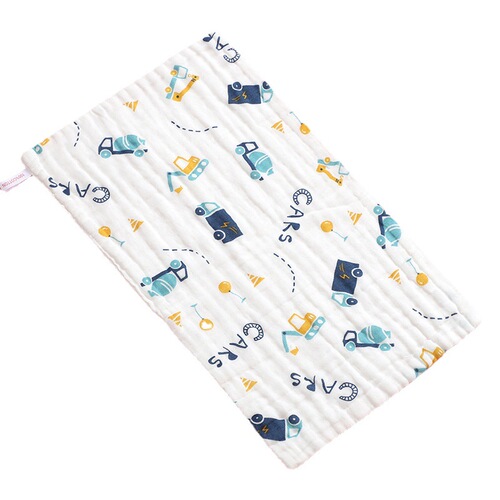Baby gauze square towel, children's towel, six-layer pure cotton small towel, 6-layer children's towel, wash towel, face towel