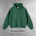 Boxy Fit Hoodie - Eden Green