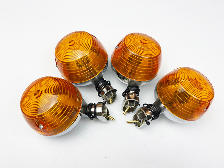 Motorcycle parts Jialing 70JH70 Jialing 48 moped aluminum shell turn signal light assembly