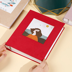 Photo album interstitial photo album 6-inch plastic 4D 200 children's photos studio cross-border photoalbum photo album