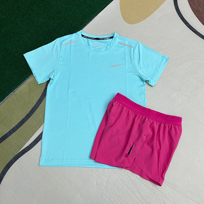 Deportes de velocidad seca camiseta de mangas cortas traje de entrenamiento de atletismo running fitness baloncesto ropa deportiva maratón hombre y mujer