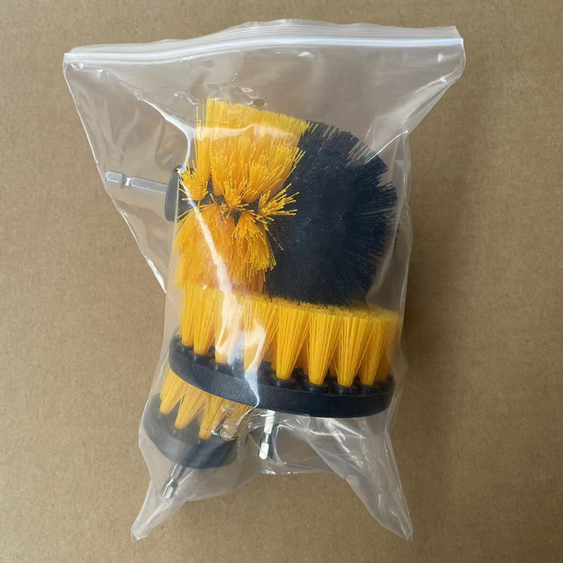 노란색; 지퍼백에 담긴 3종 세트; 나일론