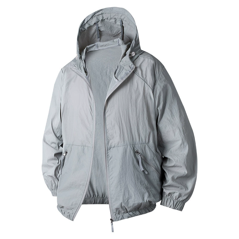 Лёгкая ветровка‑куртка от солнца с капюшоном, дышащая, S–3XL