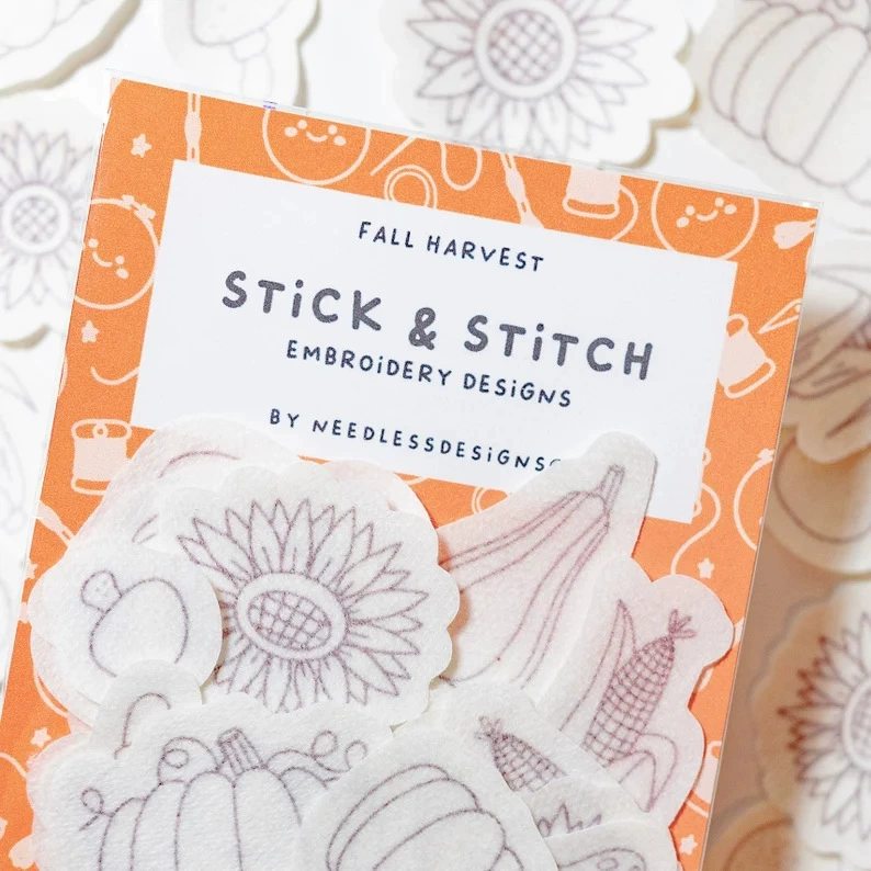 Amazon трансграничная вышивка стабилизатор холодной воды растворения нетканый с клеем непосредственно прилипать партии различных размеров