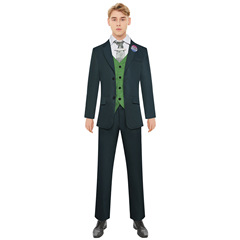 Loki-themed cosplay costume from Season 1 of "Marvel's Loki" — perfect for Halloween or cosplay events!