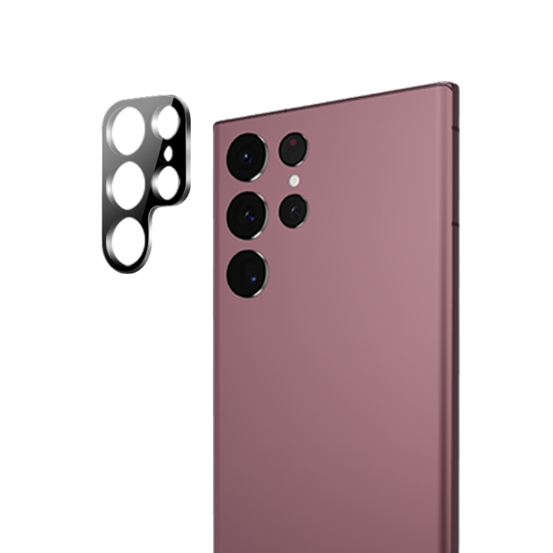 Aplicable a Samsung s23ultra película templado pegamento completo desbloquear s23u borde pegamento S22 peep-prueba S24 ultra película del teléfono móvil